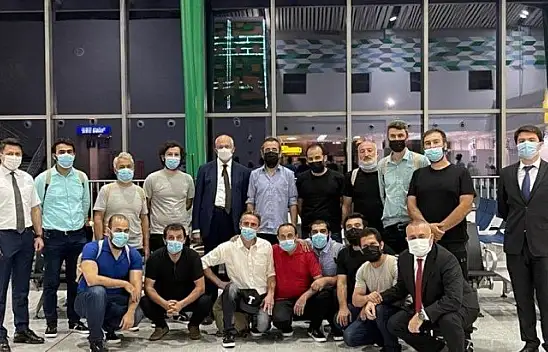 '15 denizcimizin ülkemize dönüş yolculuğu başlıyor'