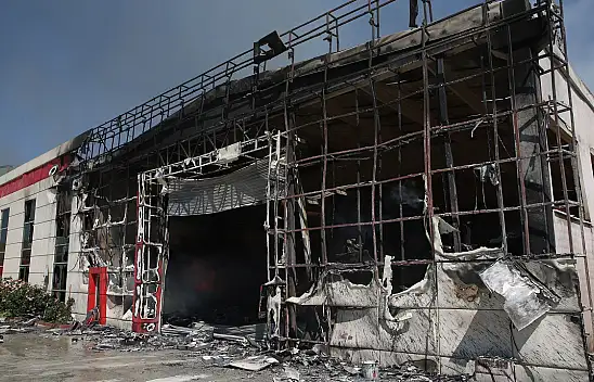 Fabrikada 50 milyon lira zarar oluştu