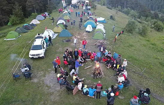 İkinci kamp alanına ulaşıldı