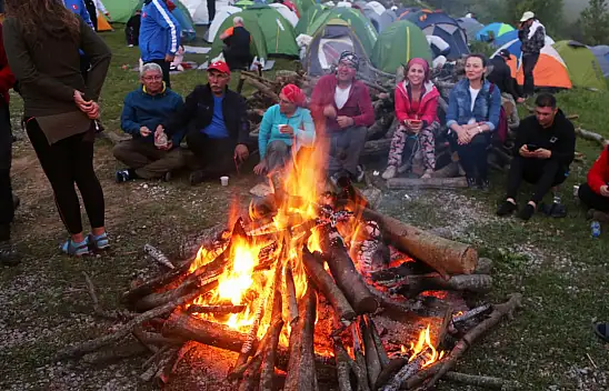 İlk kamp alanına ulaşıldı