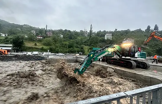 İnebolu'da şiddetli yağış! Önlem alınıyor