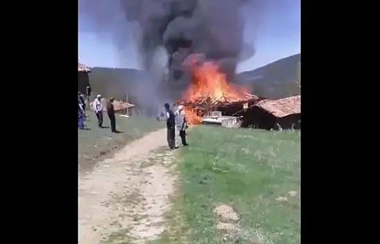 Taşköprü'de bayram günü yangın: 1 ölü