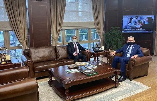 Milletvekili Baltacı, Orman Genel Müdürü Karacabey'i ziyaret etti