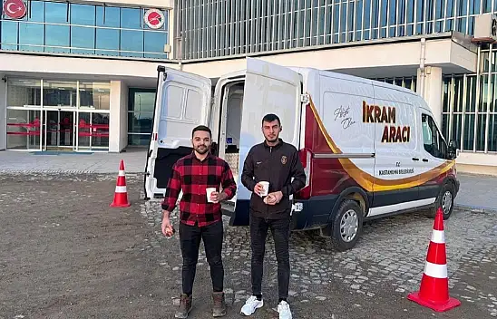 Öğrencilere çorba dağıtıldı