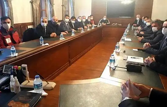 Sabah yaşanan depremde mal ve can kaybımız yok