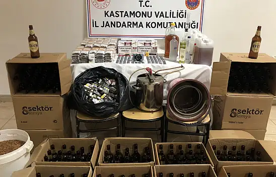 Sahte içki ve kaçak sigara: 3 gözaltı