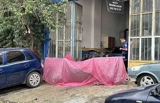 Sanayi sitesinde cinayet! 1 ölü