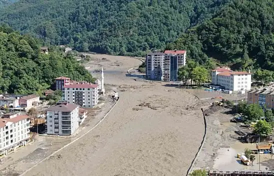 Yağış sonrası Bozkurt havadan görüntülendi
