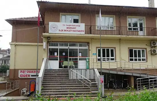 Bozkurt'ta ilçe devlet hastanesi boşaltıldı