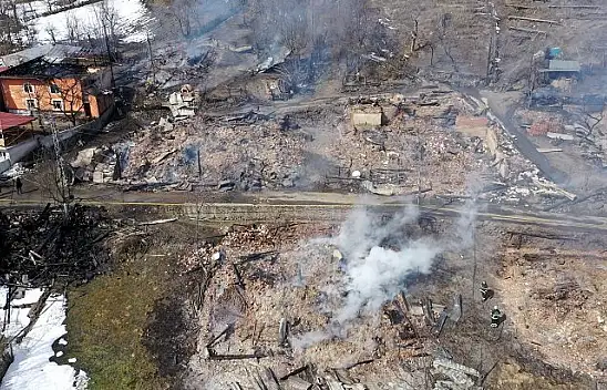 Vali Çakır'dan 7 evin yandığı olayla ilgili açıklama