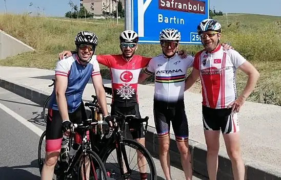 Veteran Bisikletçiler Türkiye Şampiyonasında