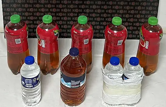 Yılbaşı yaklaşıyor! Kaçak alkol yakalandı