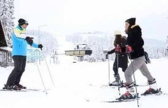 Ilgaz Dağı'nda kayak sezonu başladı