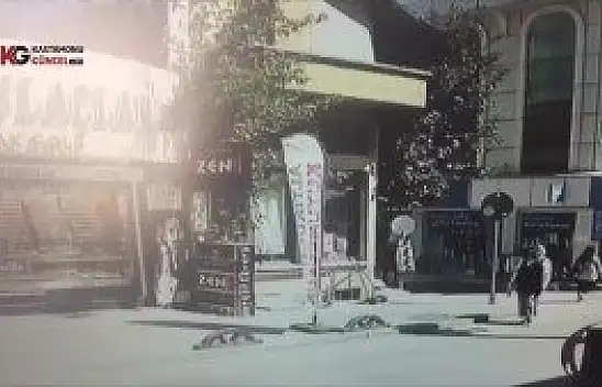 Babanın ani refleksi çocuğunun hayatını kurtardı