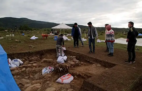 Kahin Tepe'de kazıların bu yılki bölümü tamamlandı