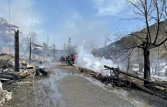 Vali Çakır'dan 7 evin yandığı olayla ilgili açıklama