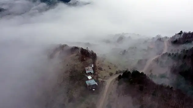 Sisli Küre Dağları havadan görüntülendi