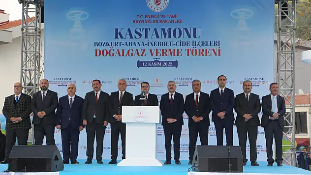 '11 ilçeye daha doğal gaz arzı sağlayacağız'