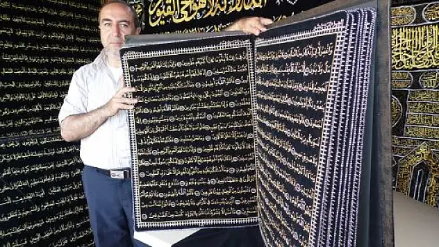 12 yılda iple yazdığı Kur'an-ı Kerim, Guinness rekorlar kitabına girecek