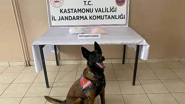 2 kilogram uyuşturucu ele geçirildi