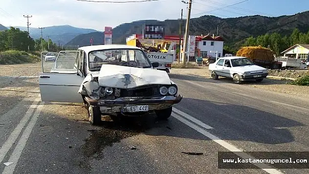 Kastamonu'da Trafik Kazası: 2 Yaralı