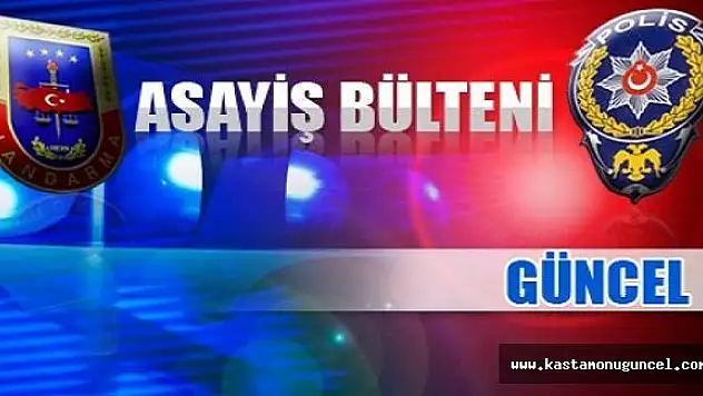 Kastamonu'da Asayiş Olayları