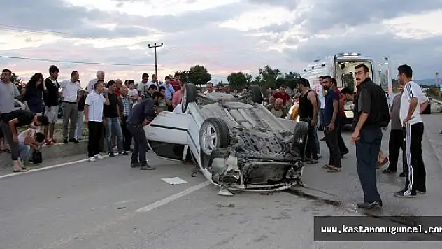 Kastamonu'da Trafik Kazası: 1'i Ağır 5 Yaralı