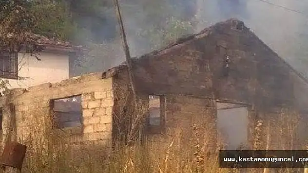 Kastamonu'da Yangın