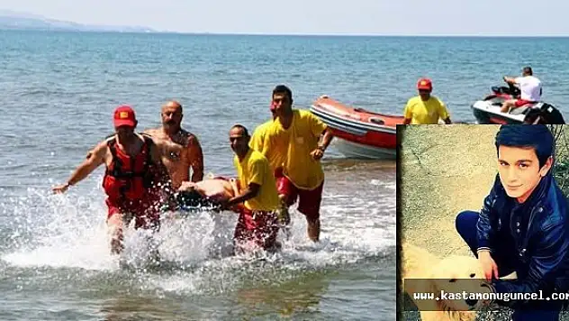 Kastamonu'da Denize Giren Genç, Boğuldu