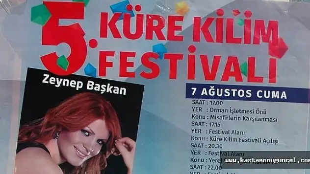 Küre, Kilim Festivaline Hazırlanıyor