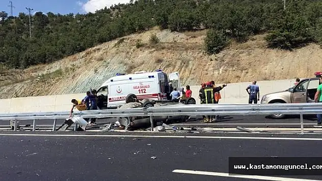 Yaşlı Çift Kaza Yaptı: 2 Yaralı