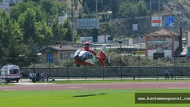 Hava Ambulansı Hasta Çocuğun İmdadına Yetişti
