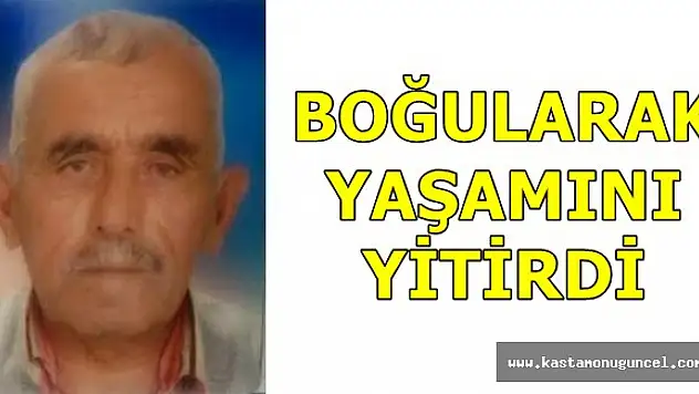 Kastamonu'da Boğulma: 1 Ölü