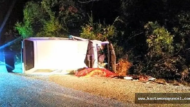 Kastamonu'da Minibüs Devrildi: 1 Ölü