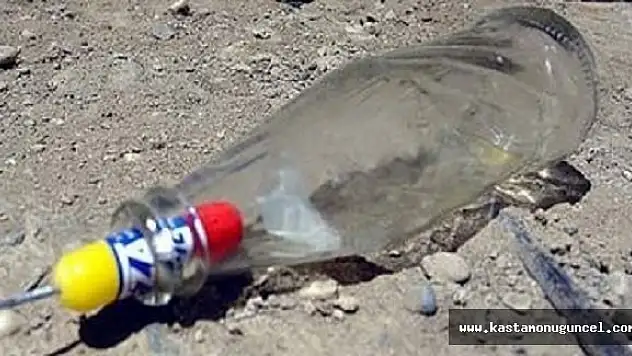 Torpil dolu şişe patladı: 2 yaralı