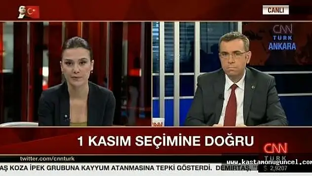 Çelebioğlu, CNN Türk'ün Konuğu Oldu