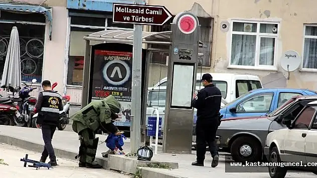 Kastamonu'da Şüpheli Paket Paniği