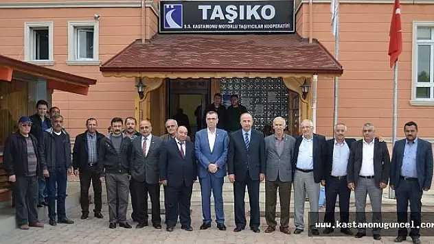 Selami Çelebioğlu, TAŞIKO'yu Ziyaret Etti