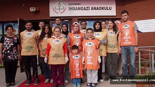 TEMA Vakfı'ndan İhsangazi'de Gönüllü Çalışma