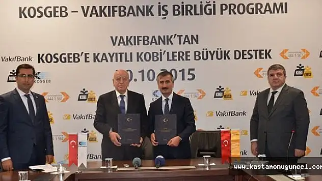 VakıfBank ve KOSGEB, Güçlerini KOBİ'ler İçin Birleştirdi