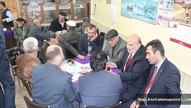 Yelis Ağlı'da Seçim Çalışmalarında Bulundu