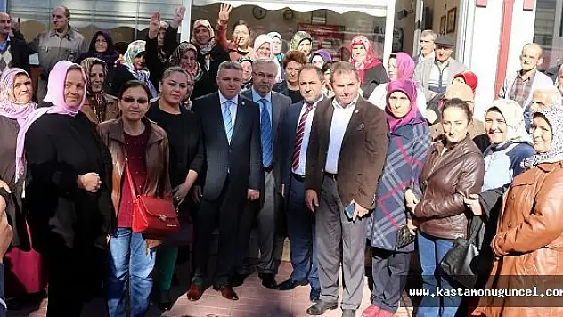 Ak Partili Vekillerin Teşekkür Ziyartleri Devam Ediyor