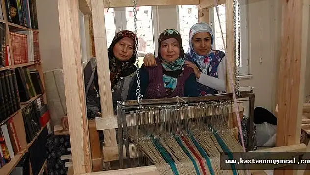Hanönü'de Gökçeağaç Kilimi Dokuma Kursu