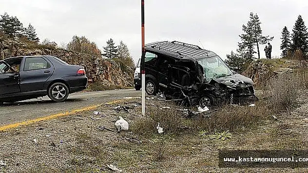 Kastamonu'da Trafik Kazası: 1 Ölü, 8 Yaralı