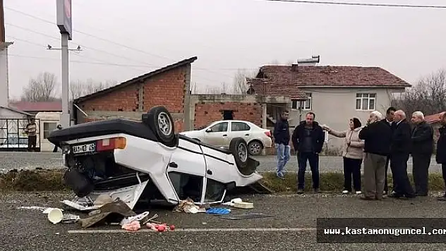 Otomobil, Böyle Taklalar Attı