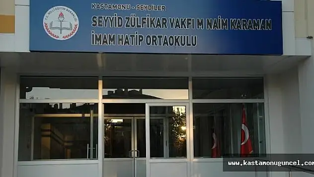 Seydiler'de İmam Hatip Ortaokulu Açıldı