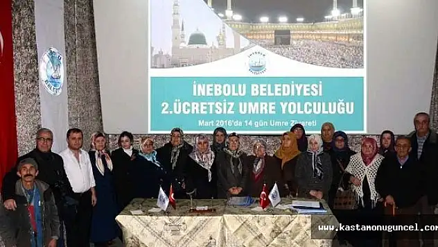 İnebolu Belediyesi, 20 Kişiyi Umreye Gönderiyor