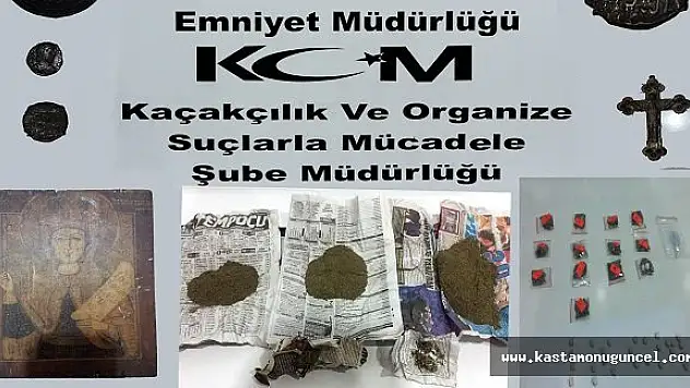 KOM'dan Uyuşturucu Operasyonu