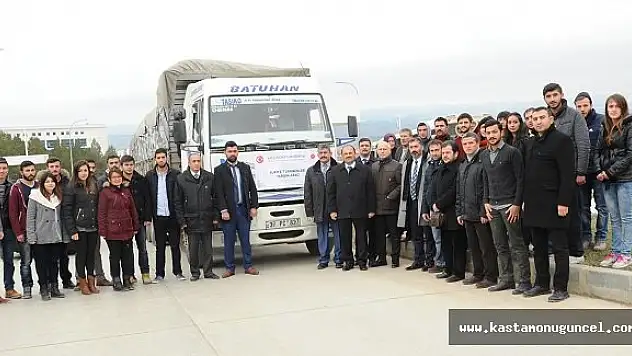 KÜ'den Suriyeli Türkmenlere Yardım