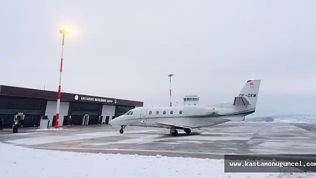 Kastamonu'dan Yurtdışına İlk Uçuş Gerçekleşti